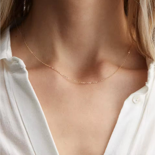 Classic Fine Chain Necklace