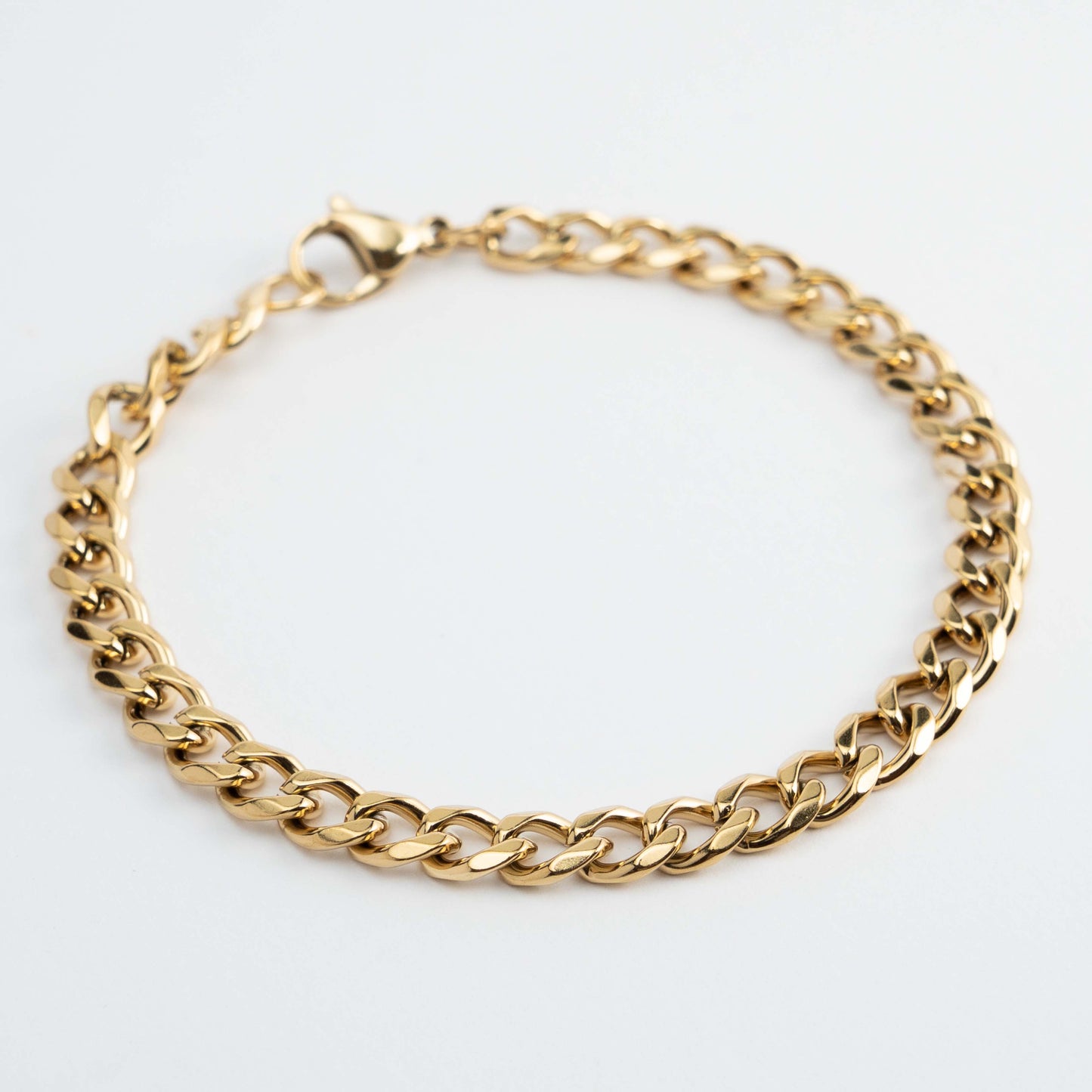 Curb Cuban Chain Bracelet