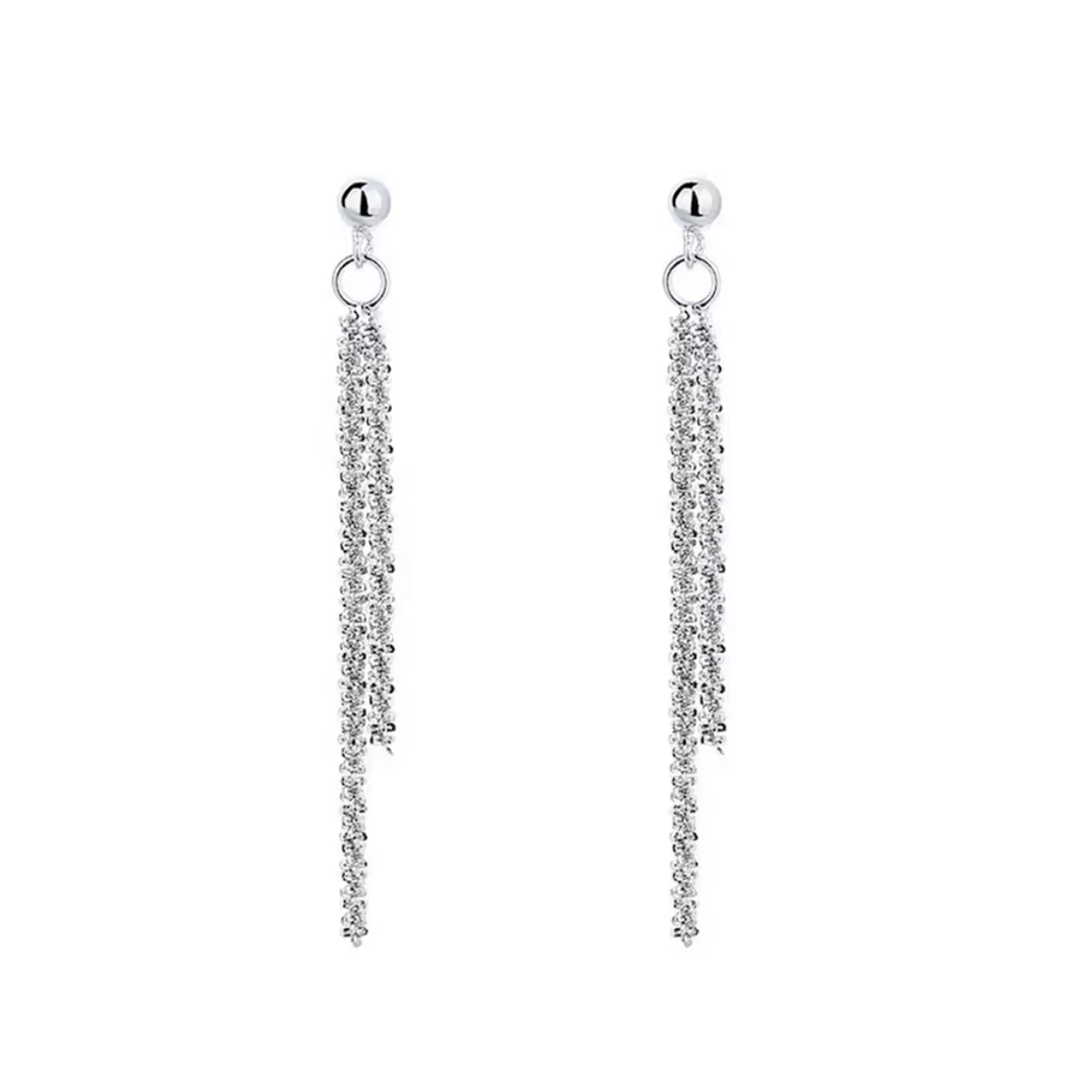 Floral Chain Earrings