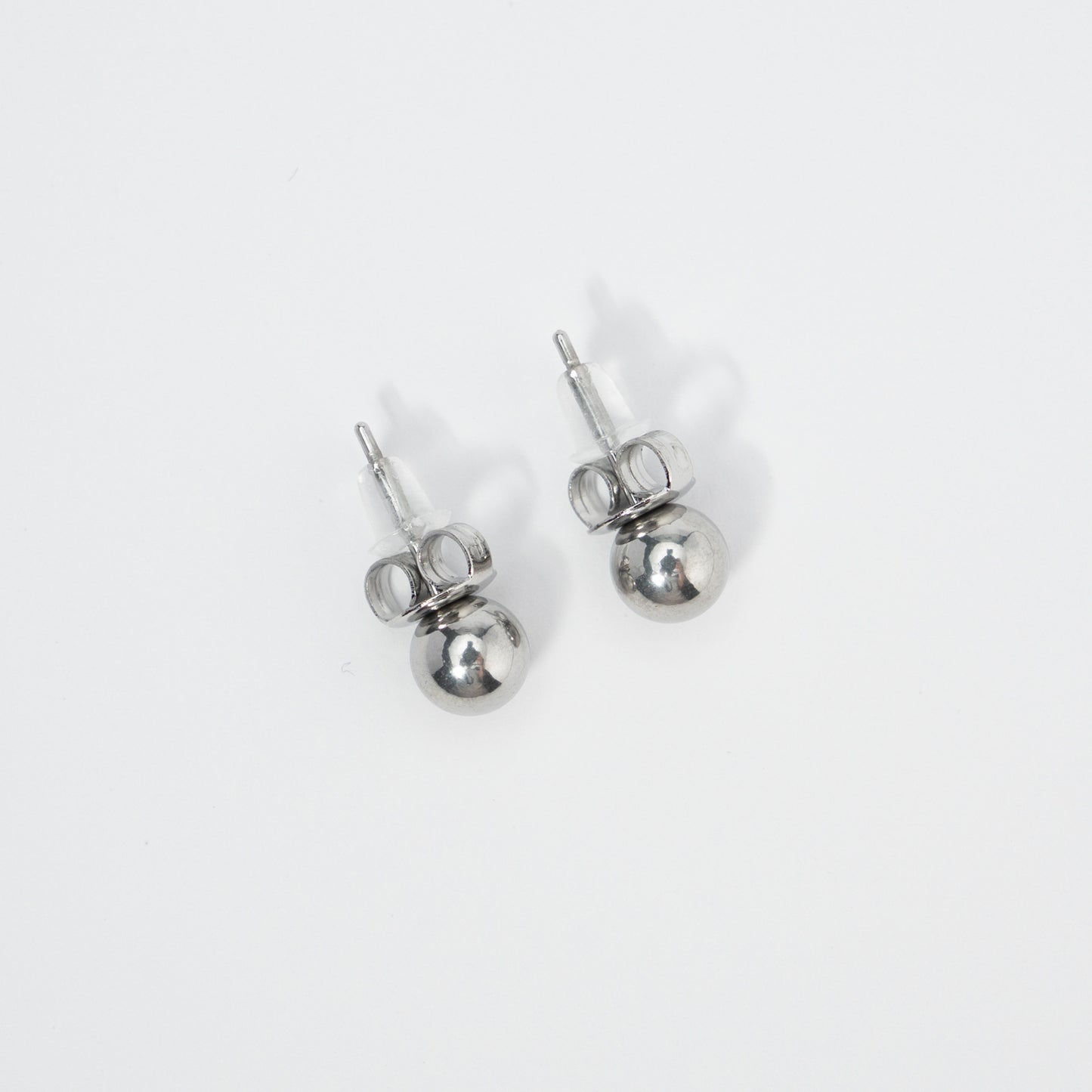 Free Piercing Silver Earrings