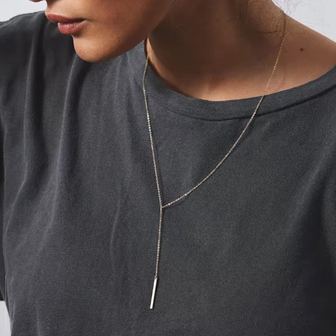 Timeless Duo Layered Pendant Necklace