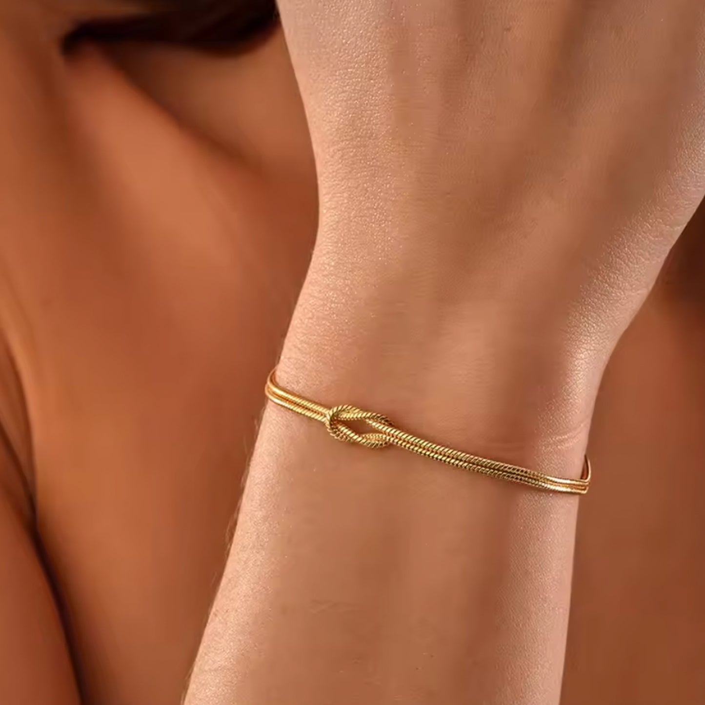 Knotted Snake Bracelet