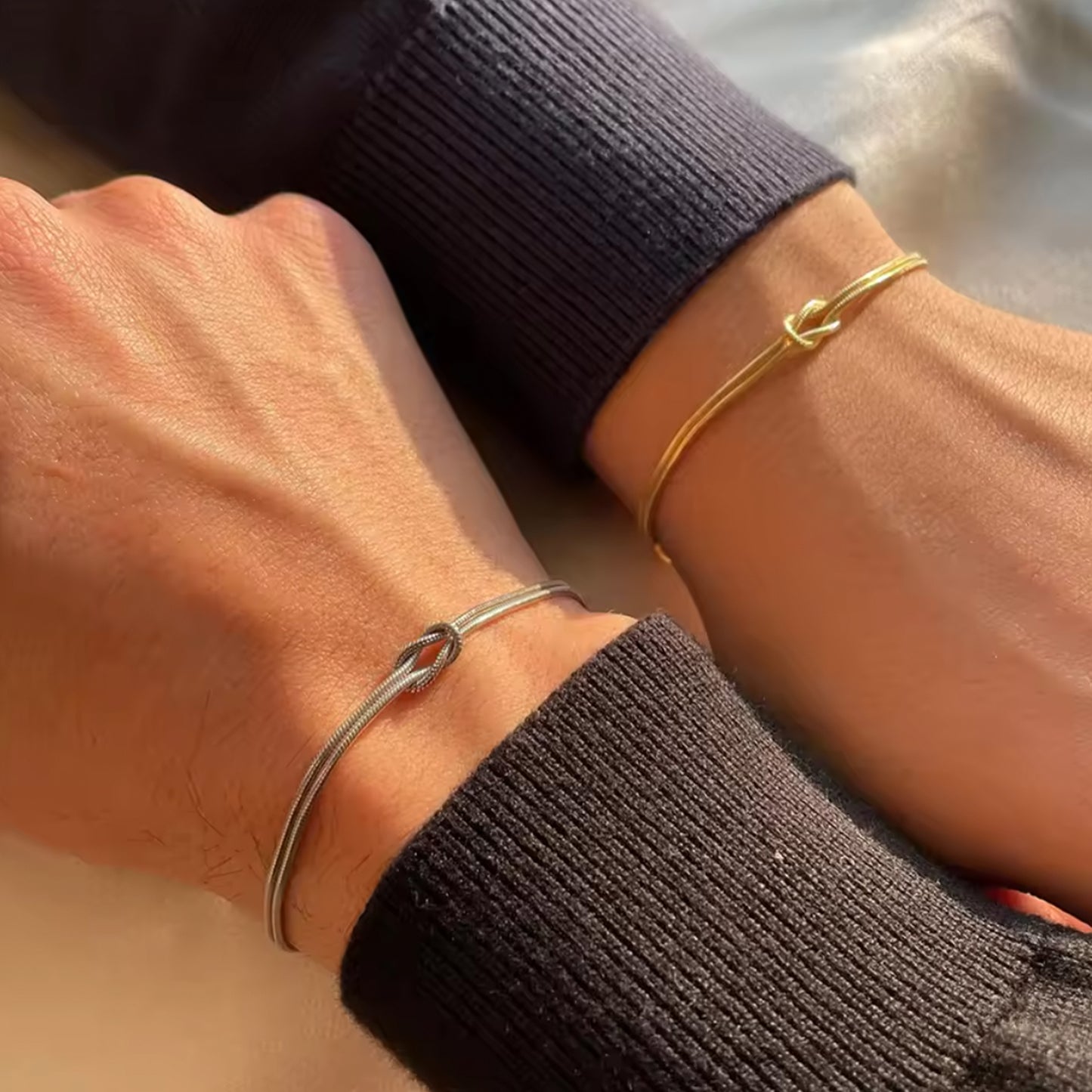 Knotted Snake Bracelet