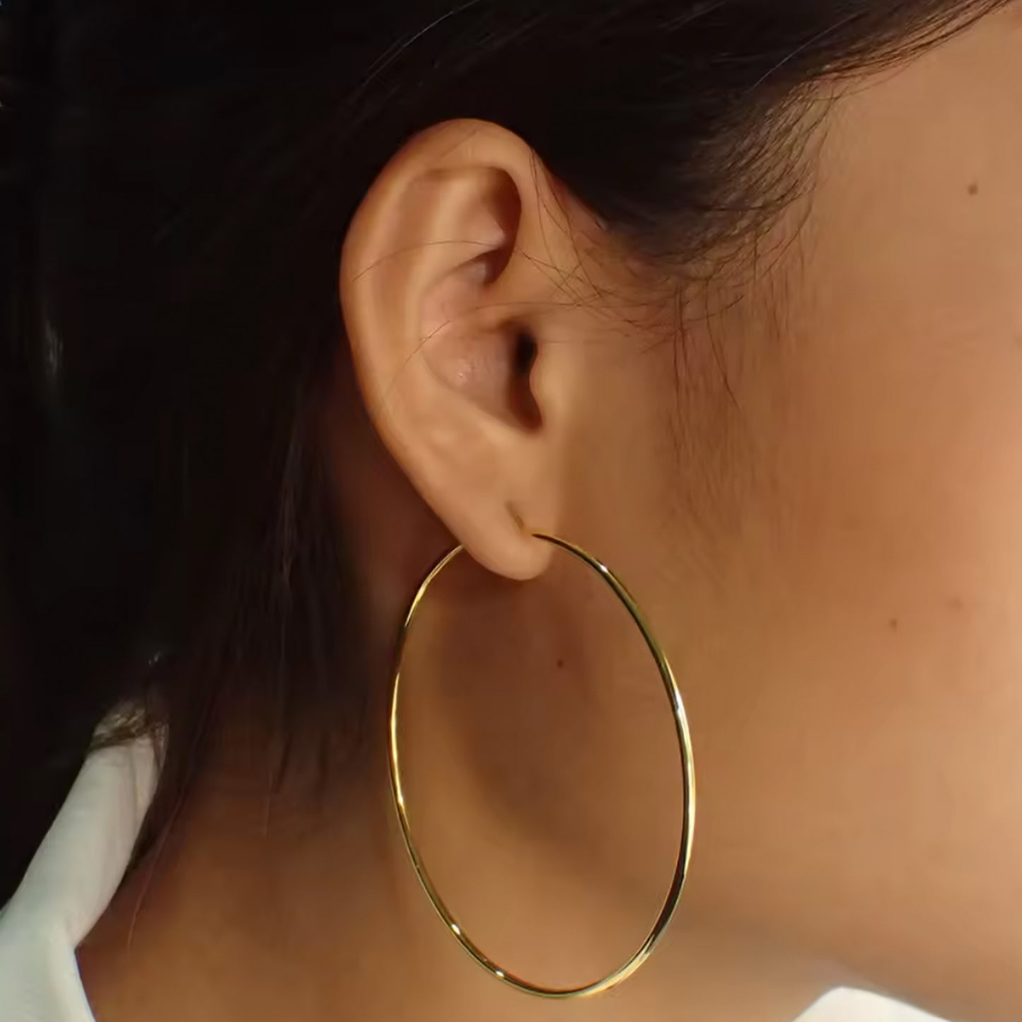 Large Hoop Earrings