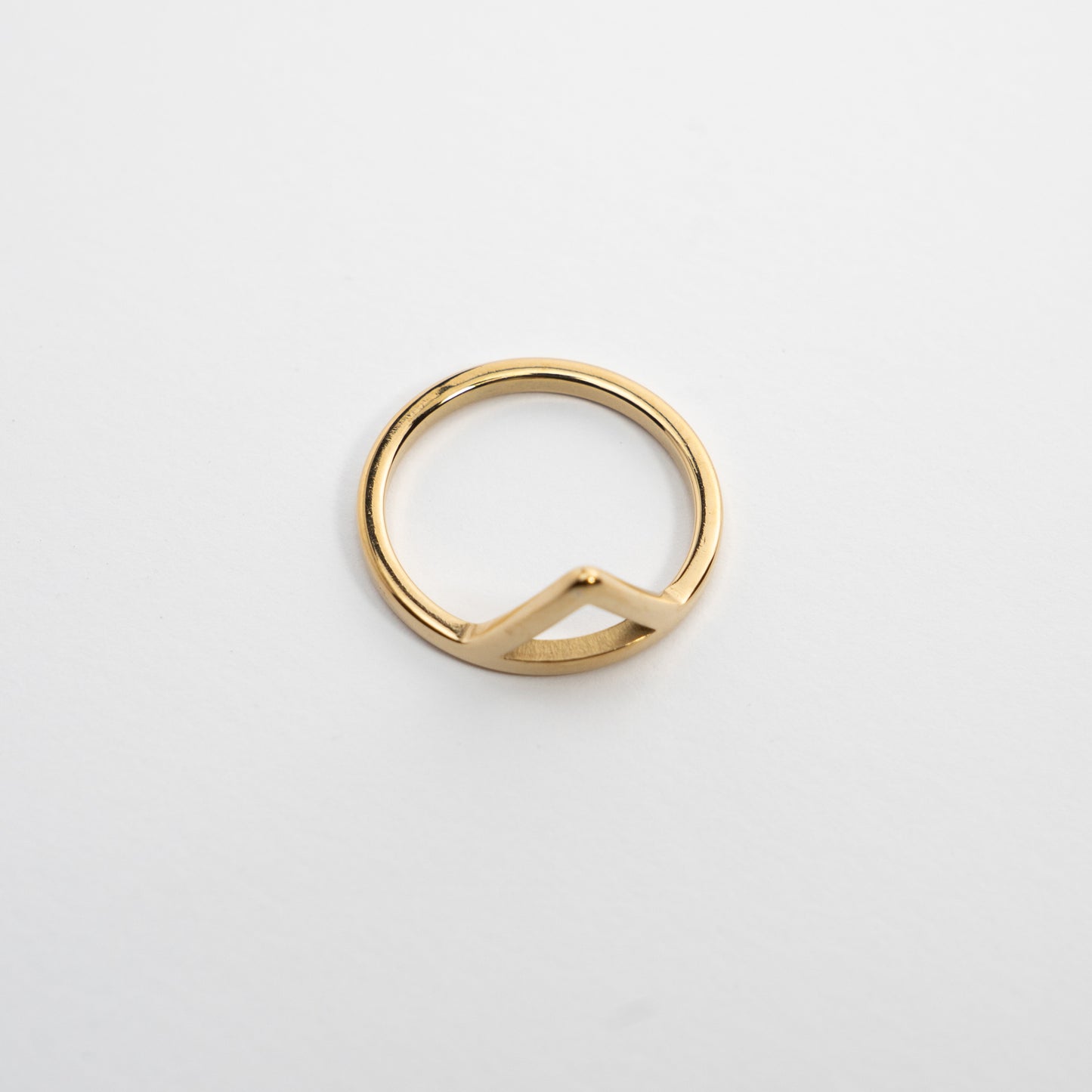 Triangle Stack Ring