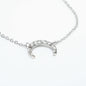 Crescent Silver Bracelet