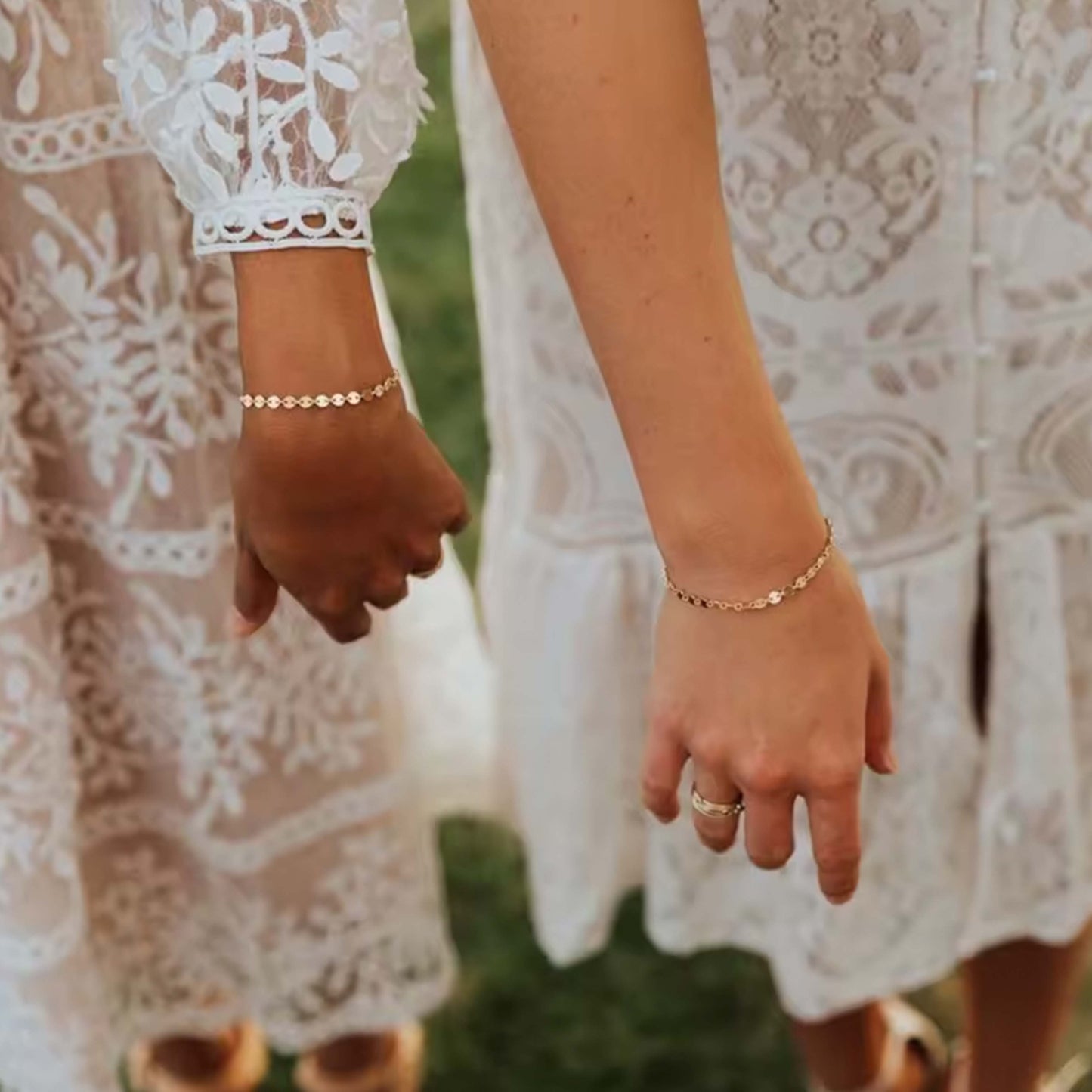 Round Connected Circles Bracelet